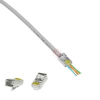 FRISBY FNW-RJ4532N CAT6 EZ RJ45 Yeni Nesil Delikli Metal Konnektör